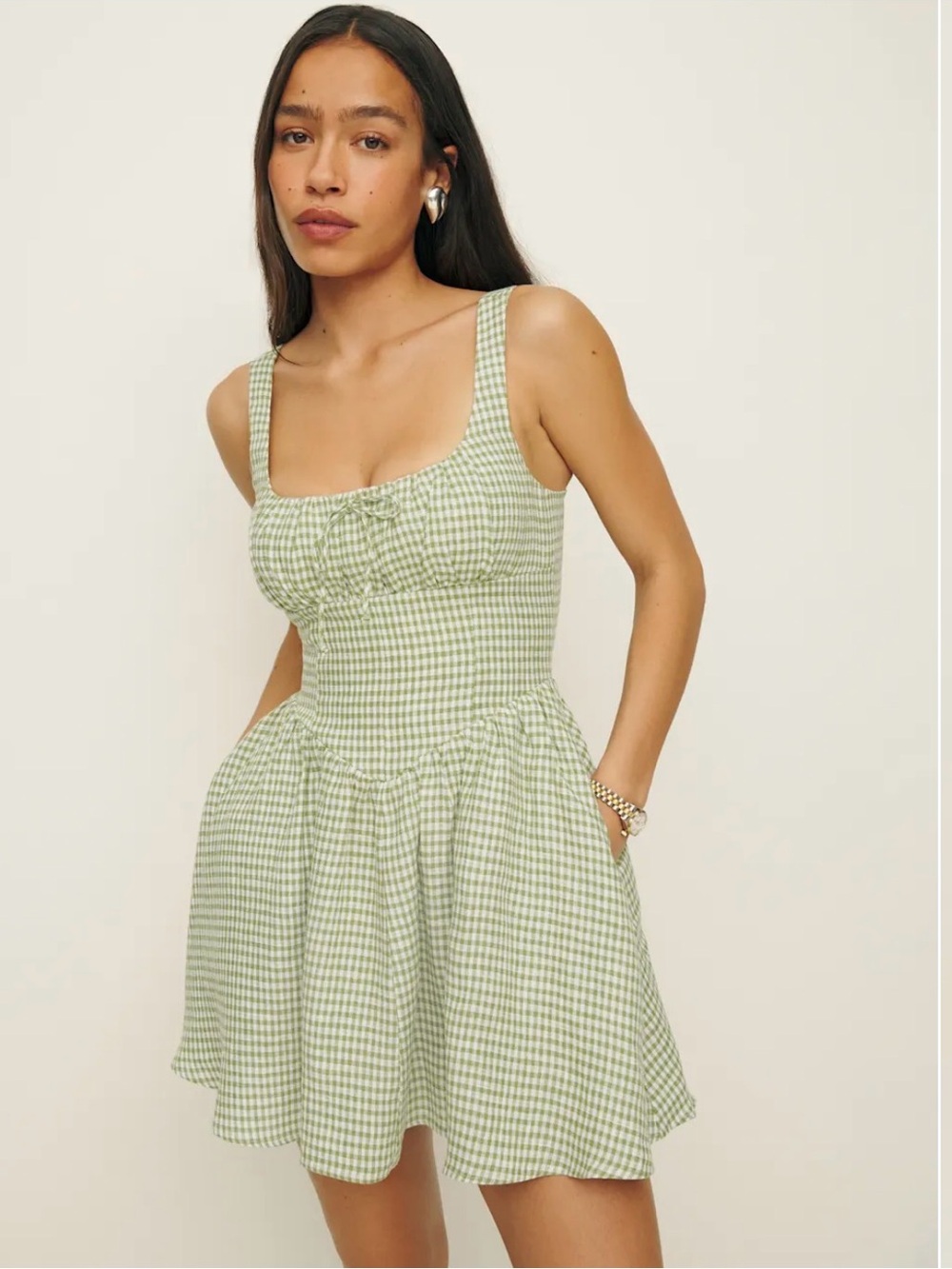 Reformation - Daria Linen Dress